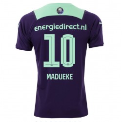 Camisola PSV Eindhoven Noni Madueke 10 Equipamento Segundo 2021-2022 Manga Curta